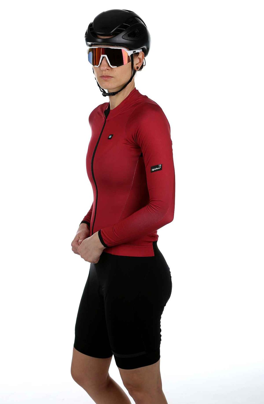 Women Biehler | Women Signature³ L/S Jersey Cardinal