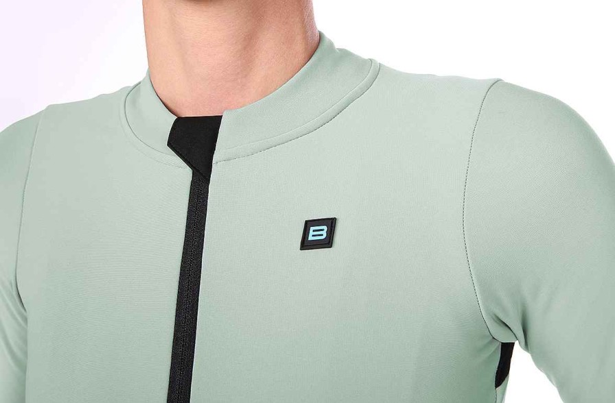 Women Biehler | Women Thermal Rain L/S Jersey Green Ash