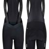 Women Biehler | Women Thermal Rain Bib Shorts Black