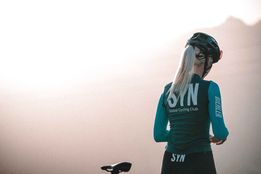 Women Biehler | Women Syndicate Thermal Rain L/S Jersey Lake Reef