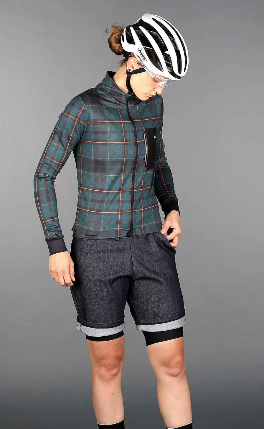 Women Biehler | Women Gravel Jersey L/S Deep Fiord