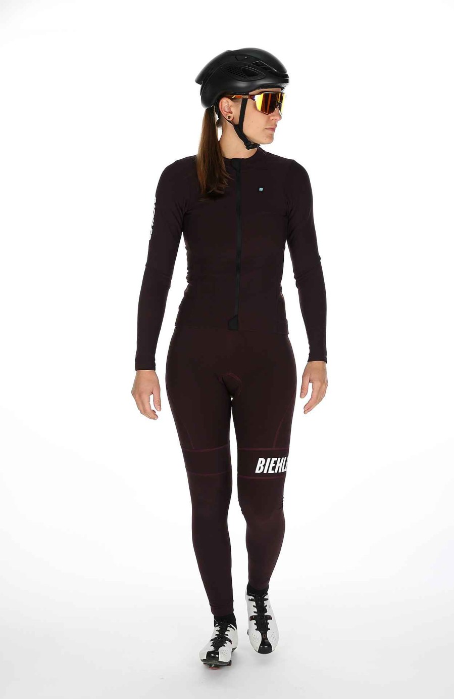 Women Biehler | Women Thermal Rain L/S Jersey Dark Berry