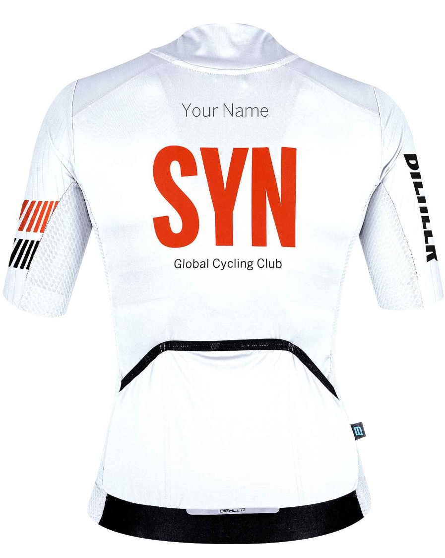 Women Biehler | Women Syndicate Jersey White - Bright Red