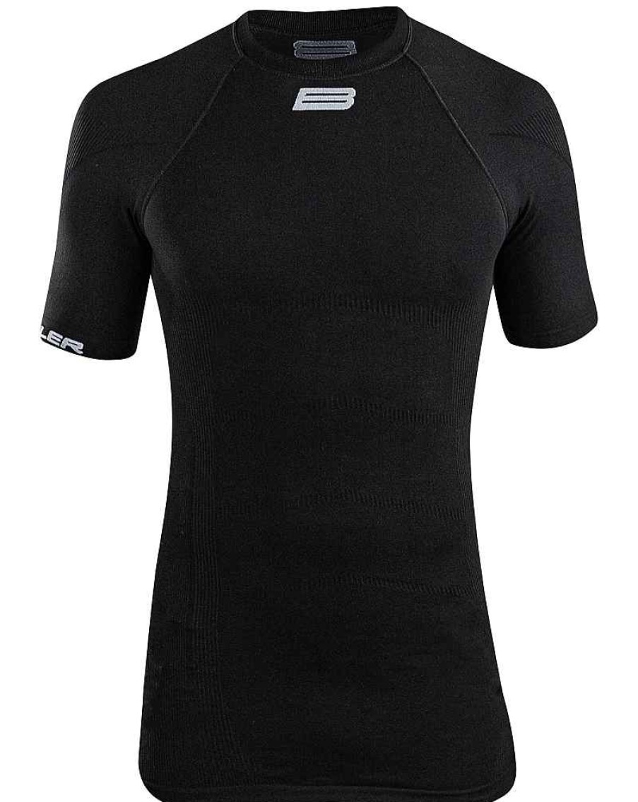 Men Biehler | Seamless Pro Short Sleeved Baselayer Black