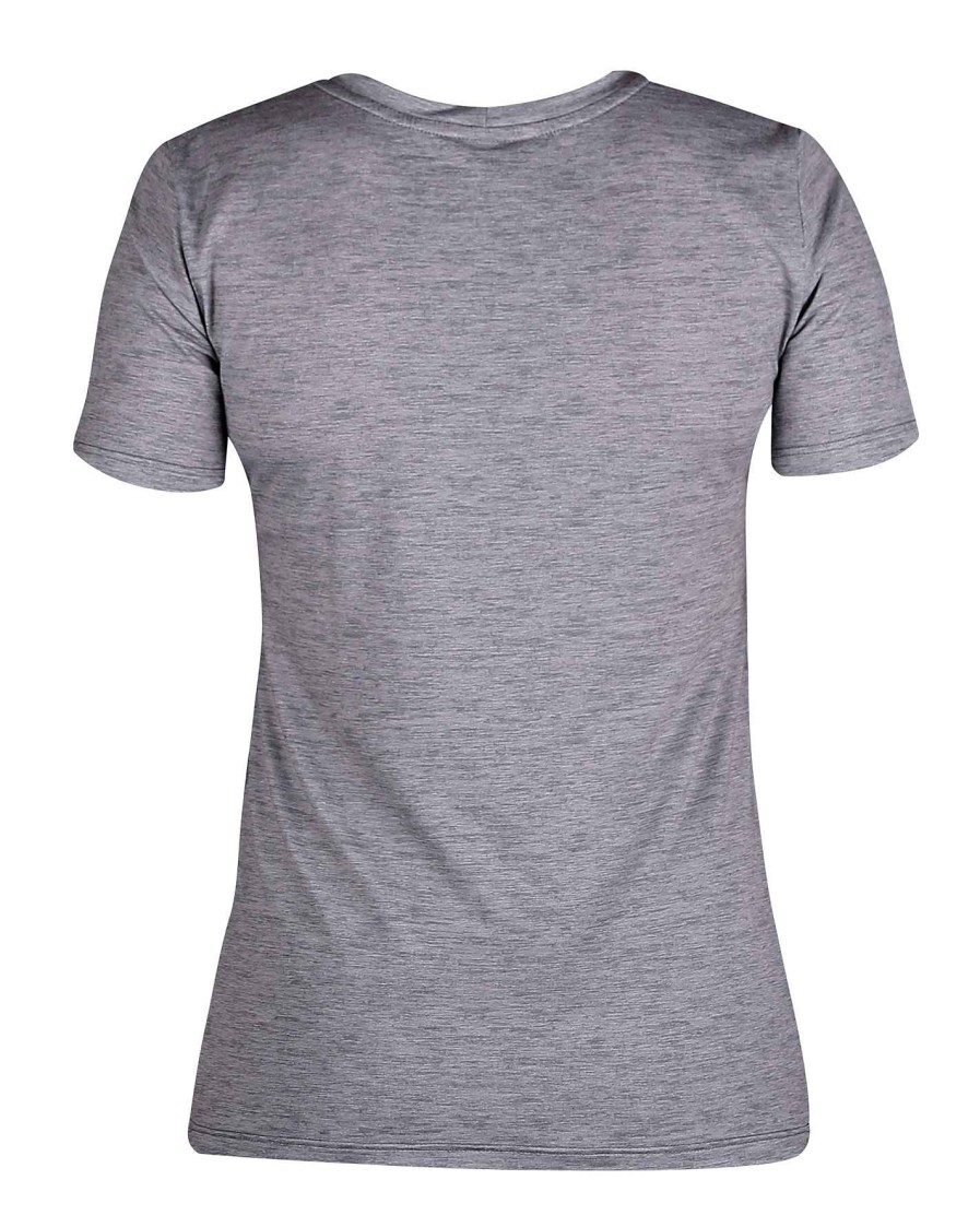 Women Biehler | Women Gravel Shirt Melange Grey