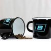 Men Biehler | Enamel Coffee Mug Black