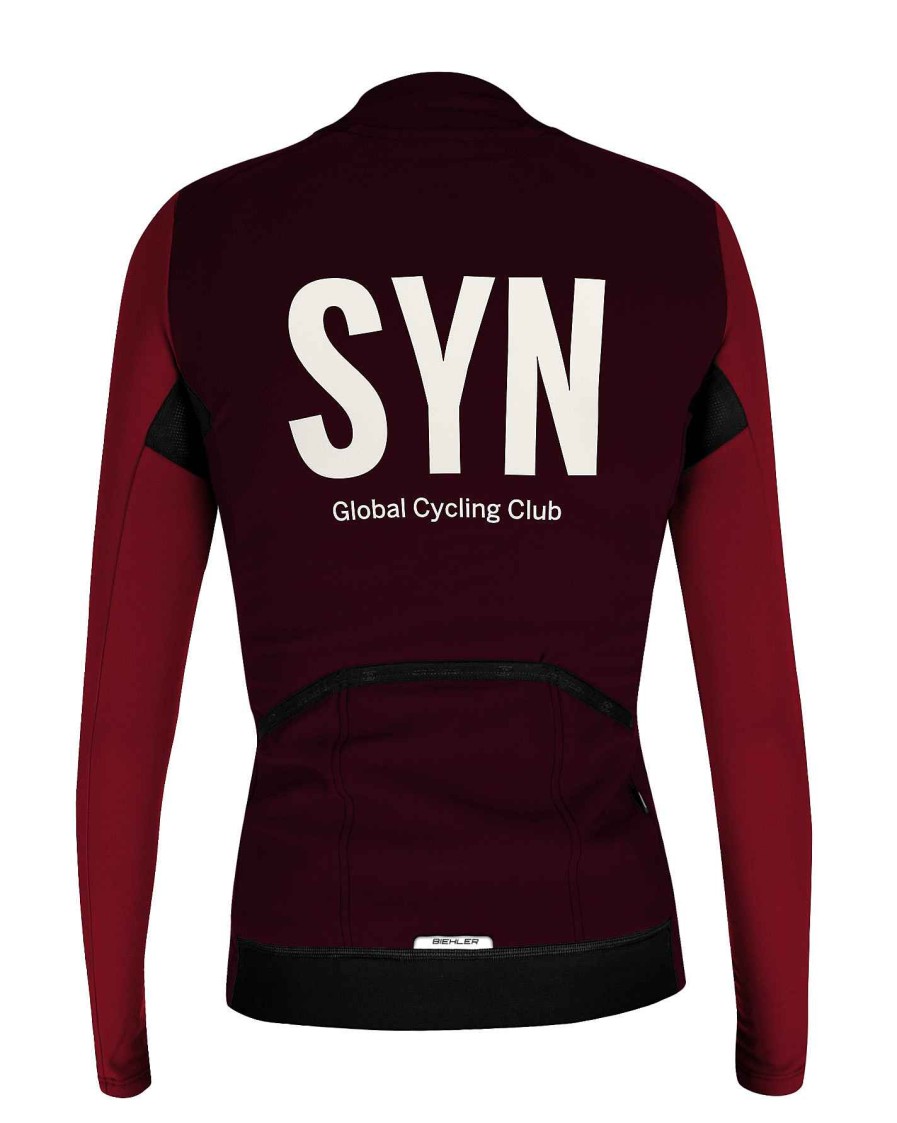 Women Biehler | Women Syndicate Thermal Rain L/S Jersey Berry