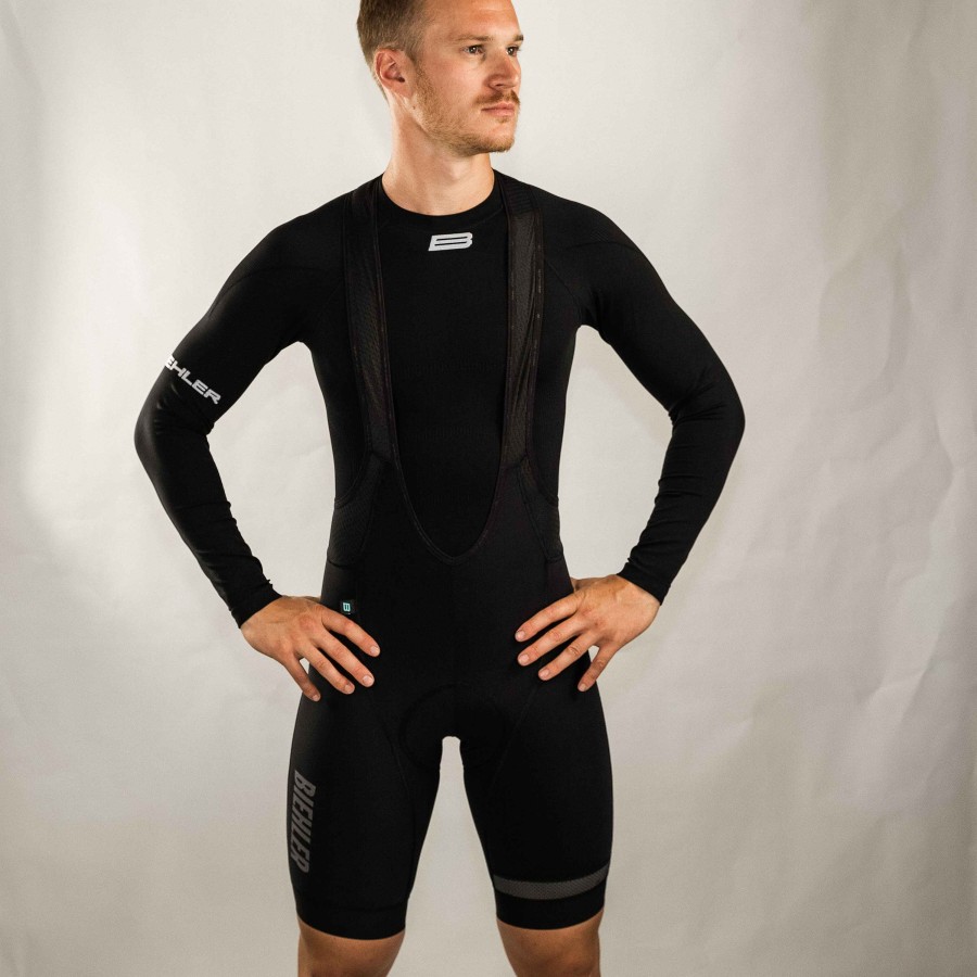 Men Biehler | Seamless Pro Long Sleeved Baselayer Black
