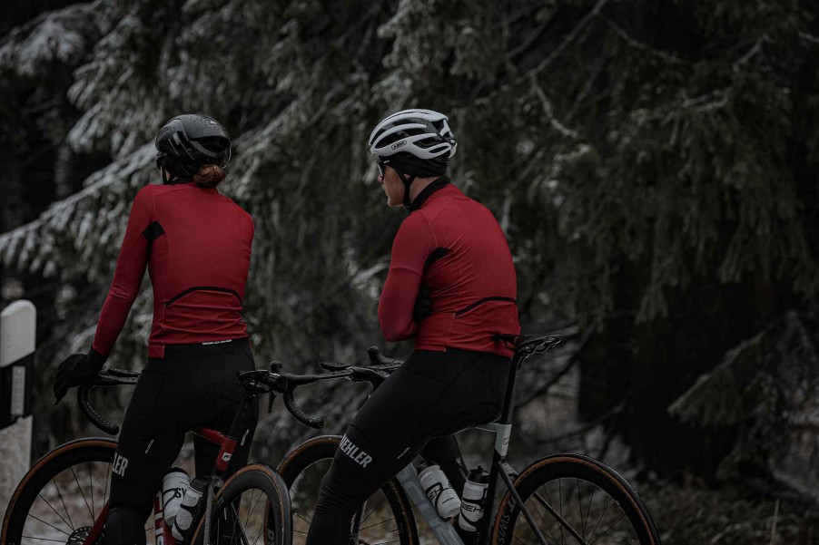Women Biehler | Women Thermal Rain L/S Jersey Cardinal