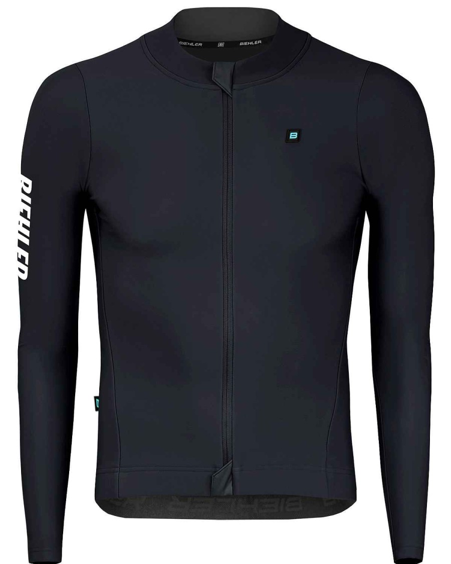 Men Biehler | Thermal Rain L/S Jersey Black
