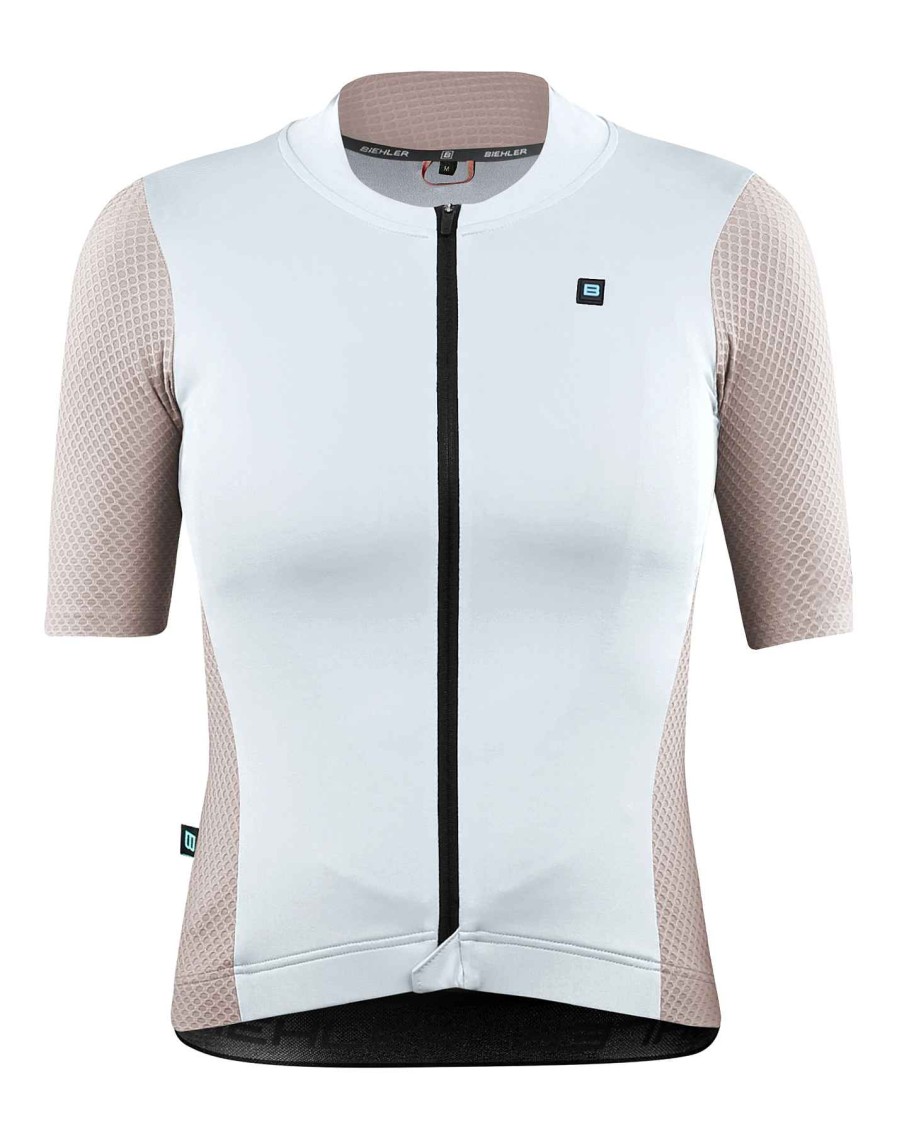 Women Biehler | Women Upcycling Jersey Light Coffee