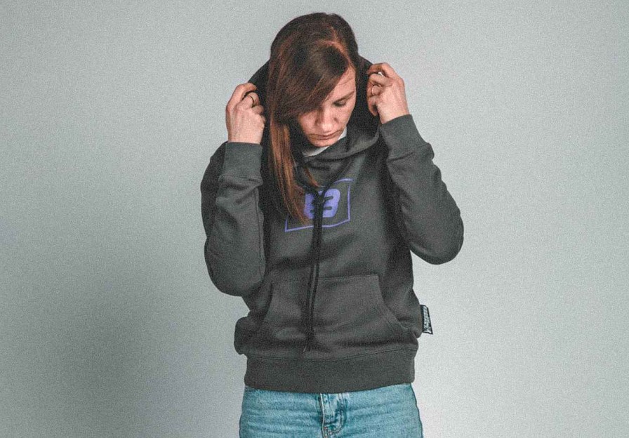 Men Biehler | Allez Hoodie B Grey Purple