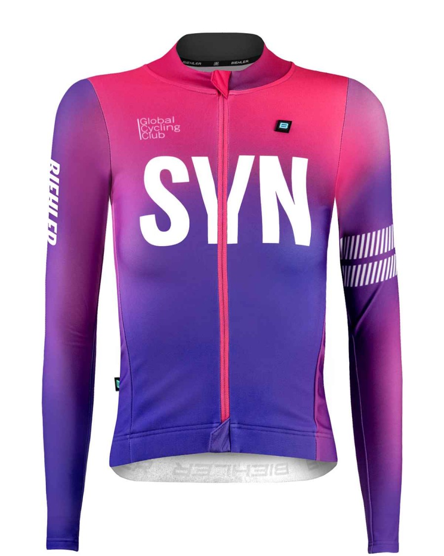 Women Biehler | Women Syndicate Thermal Rain L/S Jersey Candy Rush
