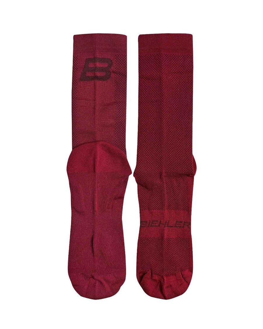 Men Biehler | Statement Socks Cherry