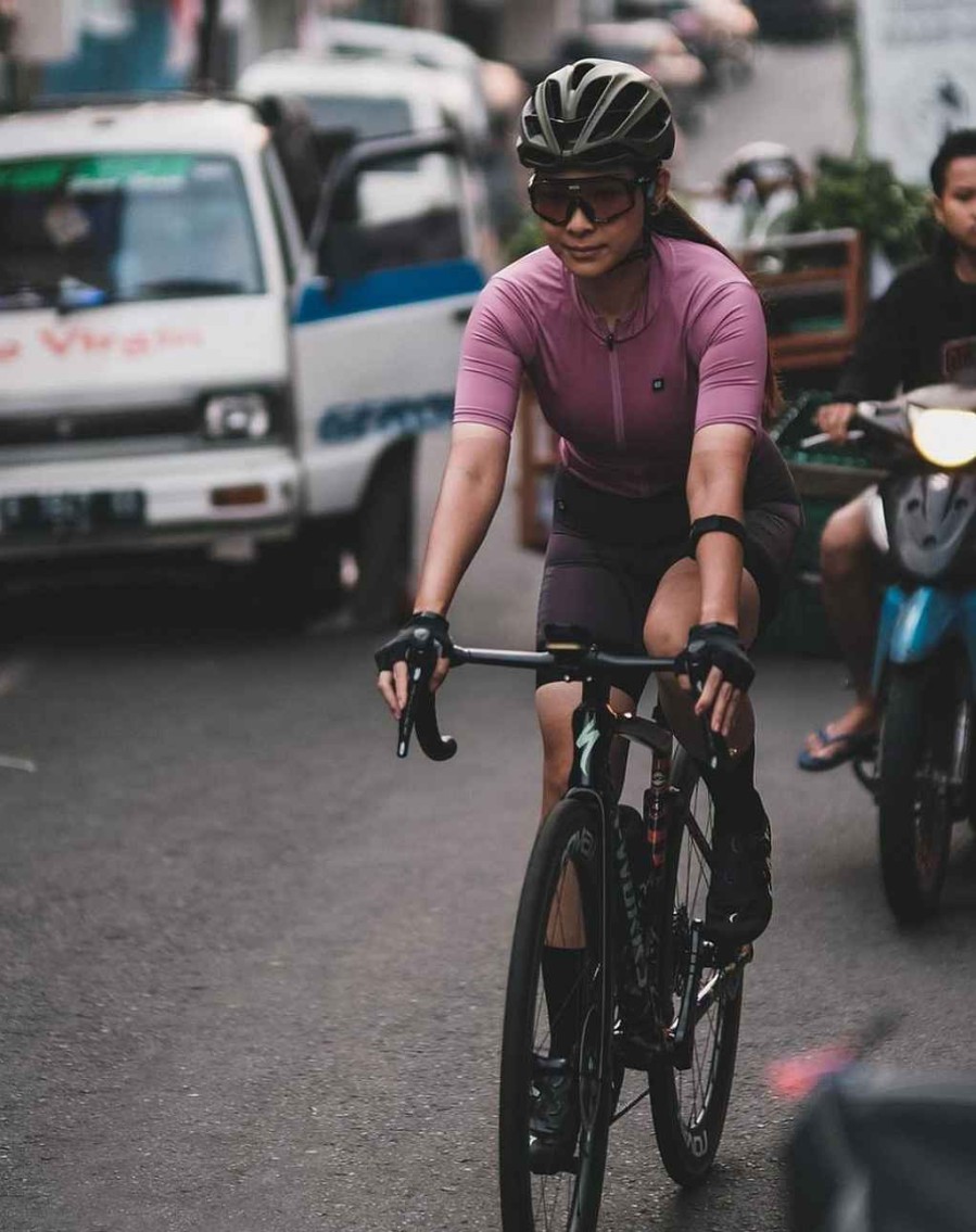 Women Biehler | Women Essential Jersey Rosewood