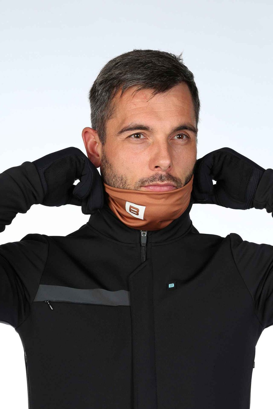 Women Biehler | Distance Neck Warmer Raw Umber