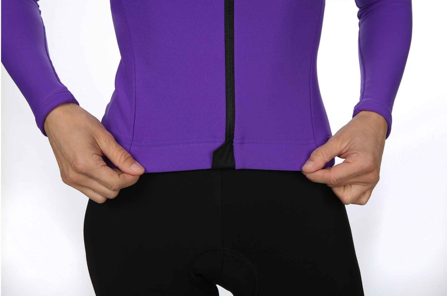 Women Biehler | Women Thermal Rain L/S Jersey Royal Purple