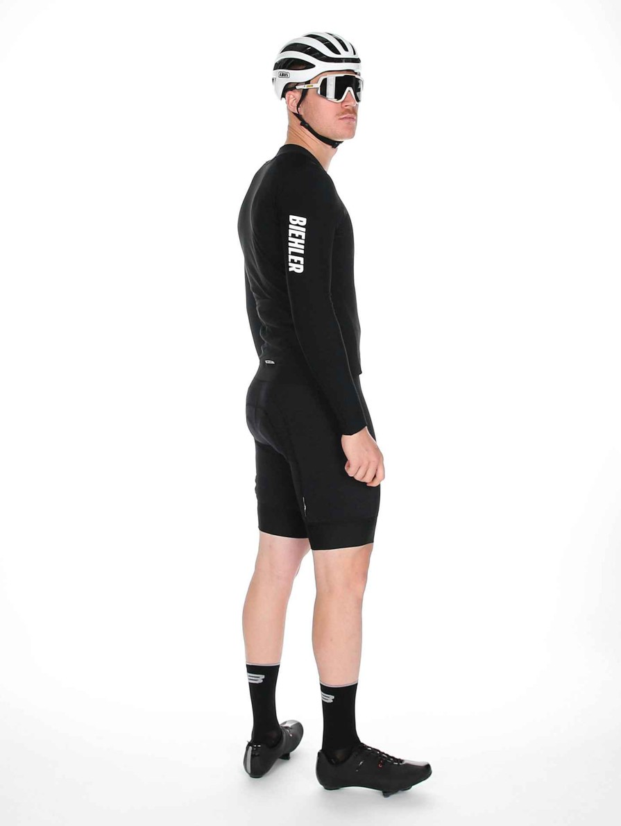 Men Biehler | Thermal Rain L/S Jersey Black
