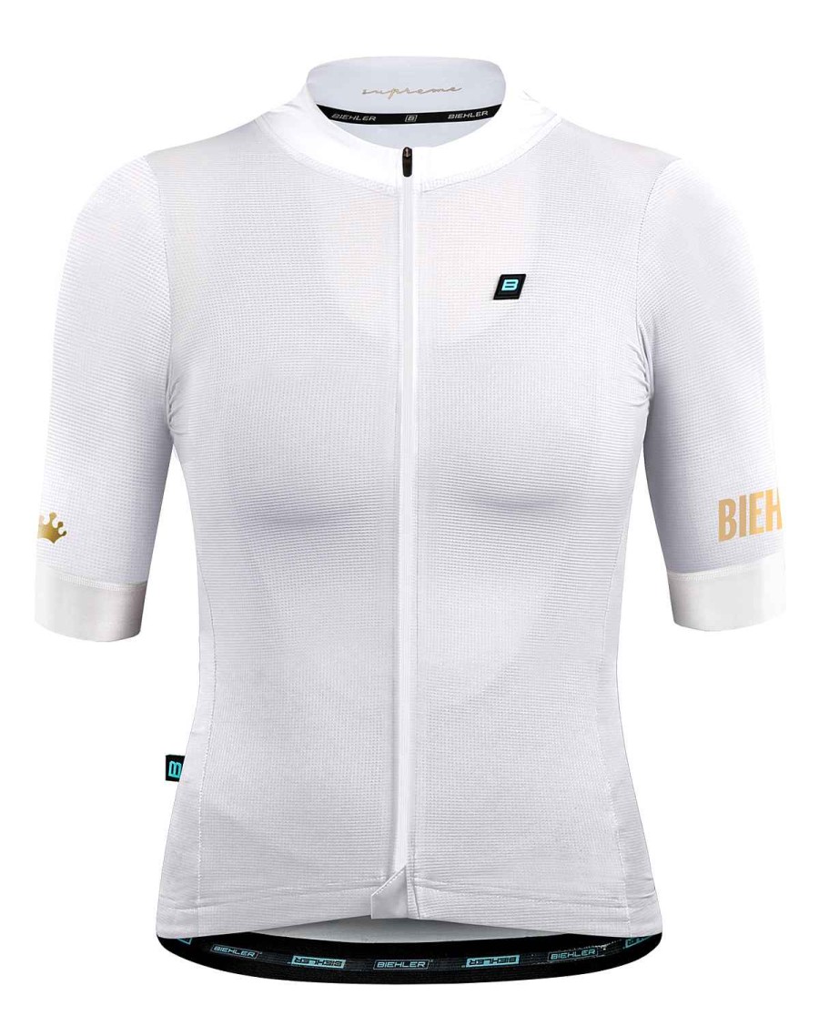 Women Biehler | Women Supreme Jersey White Gold