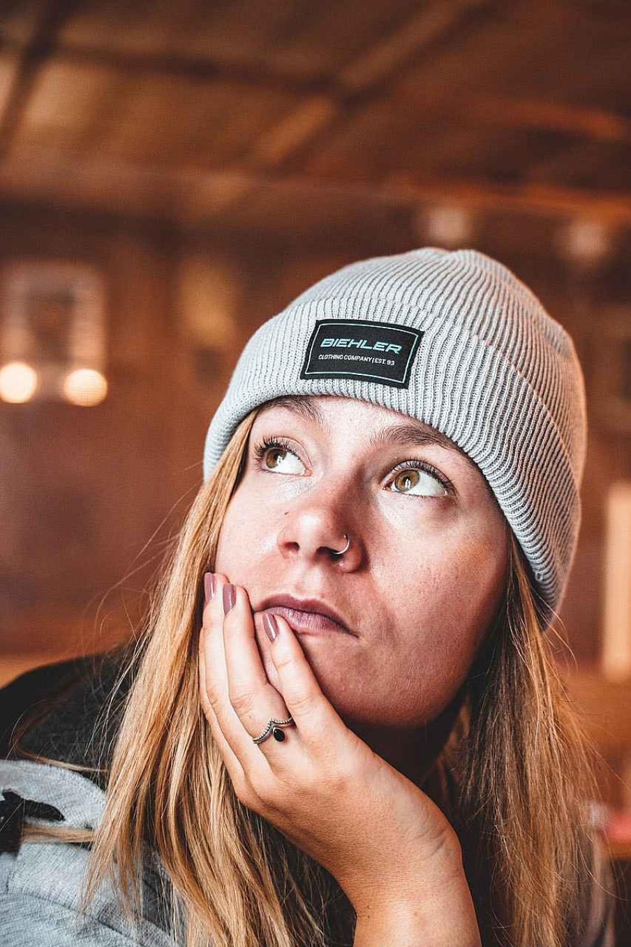 Women Biehler | Allez Beanie Stone