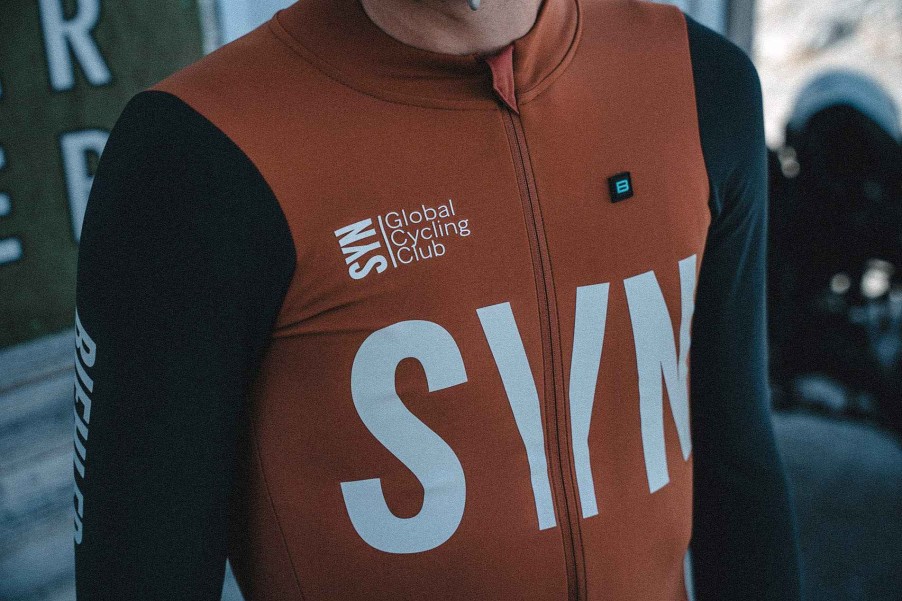 Men Biehler | Syndicate Thermal Rain L/S Jersey Leaf Grey