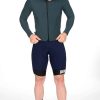 Men Biehler | Thermal Rain Bib Shorts Night Blue