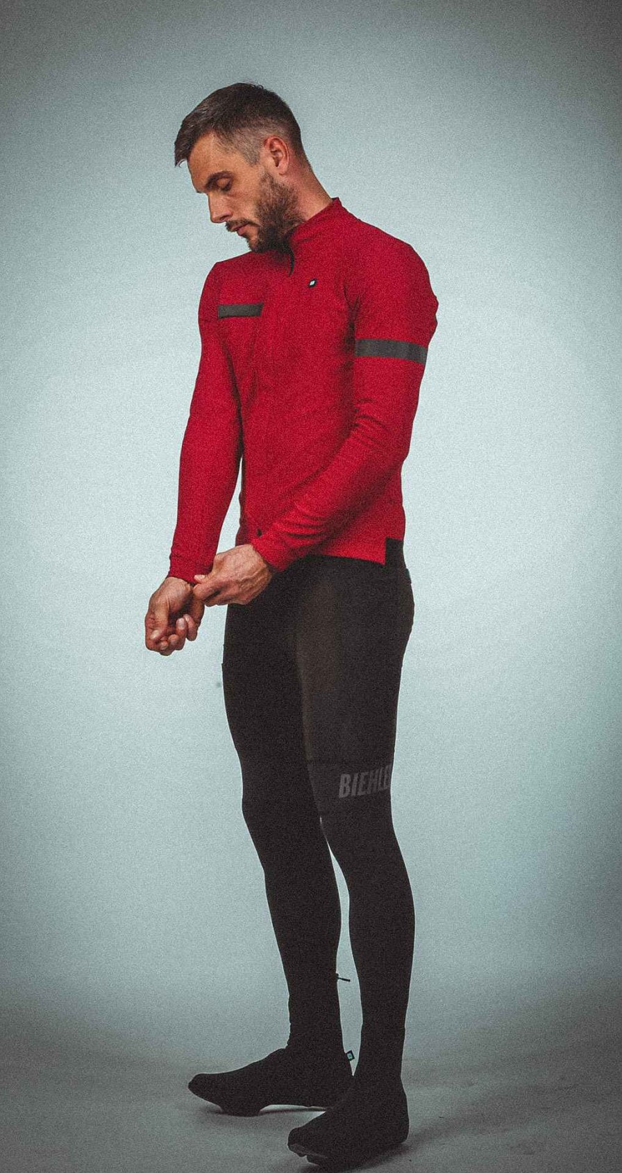 Men Biehler | Deep Winter Jacket Dark Burgundy