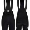 Women Biehler | Women Thermal Rain Bib Shorts Black 22