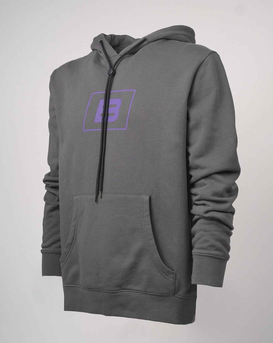 Women Biehler | Allez Hoodie B Grey Purple