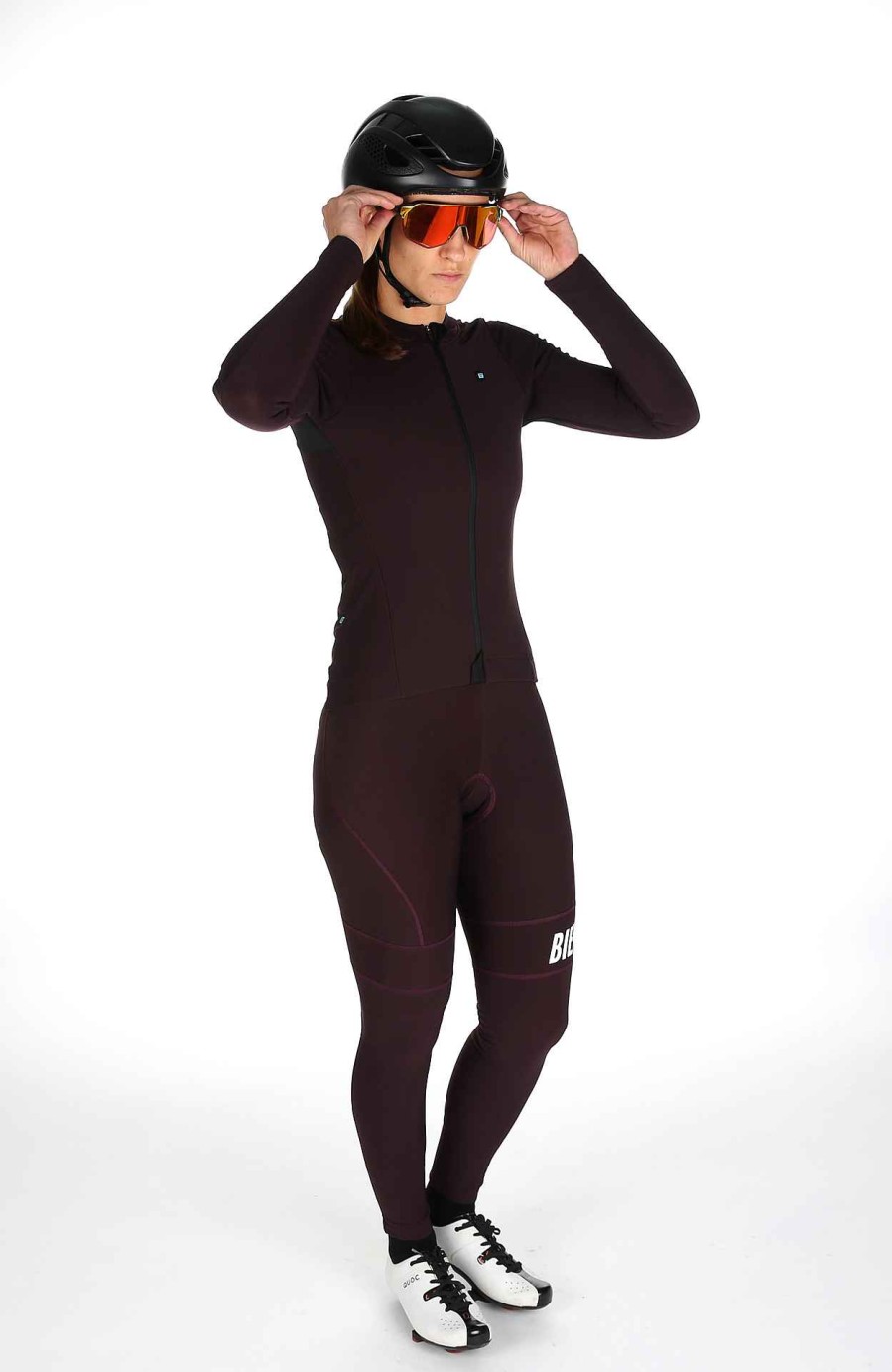 Women Biehler | Women Thermal Rain L/S Jersey Dark Berry