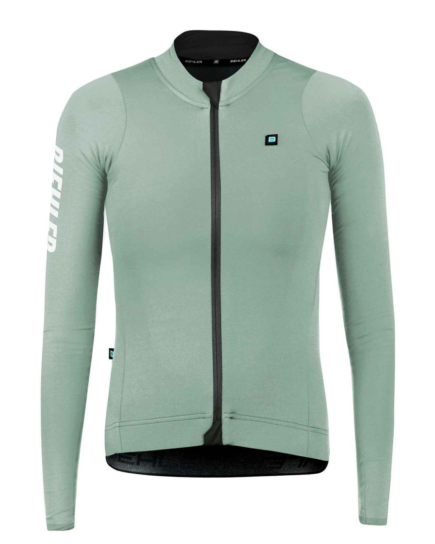 Women Biehler | Women Thermal Rain L/S Jersey Green Ash