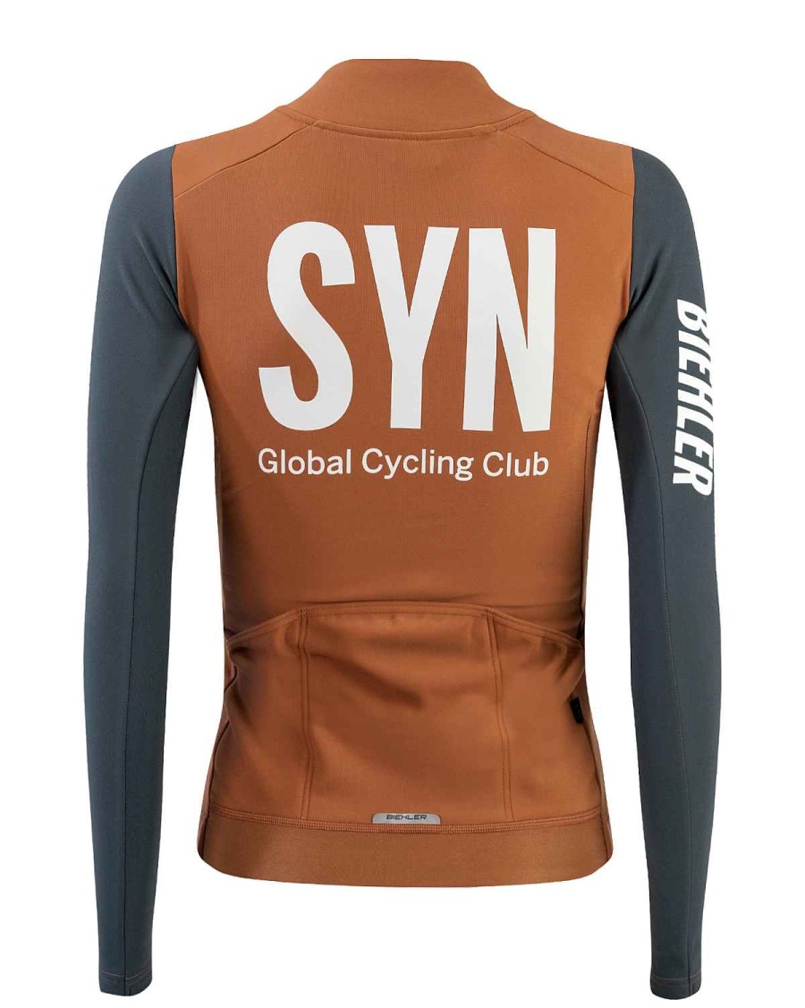 Women Biehler | Women Syndicate Thermal Rain L/S Jersey Leaf Grey